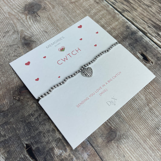 Cwtch Heart Bracelet