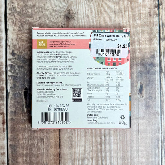Winter Berry & White Chocolate Bar