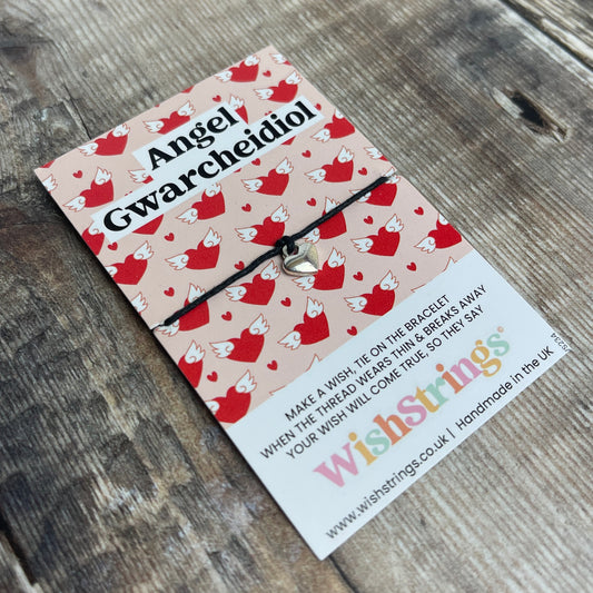 Guardian Angel Keepsake String Bracelet