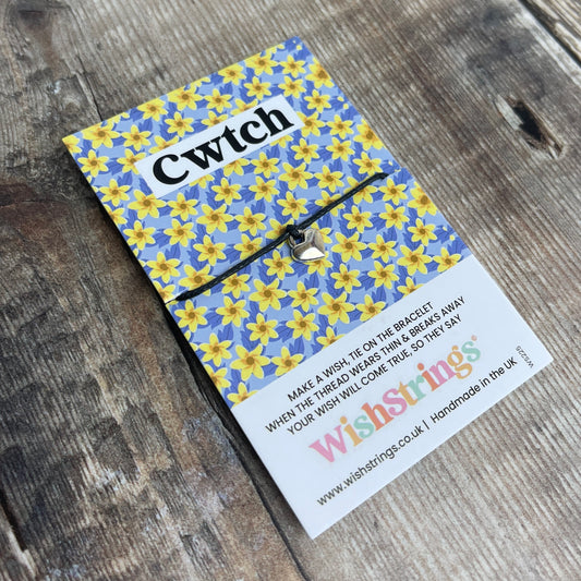 Cwtch Keepsake String Bracelet