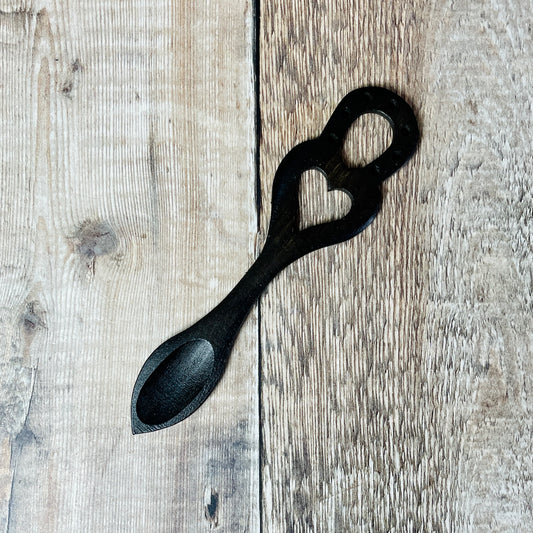 Horseshoe Lovespoon, Small - Dark Tone