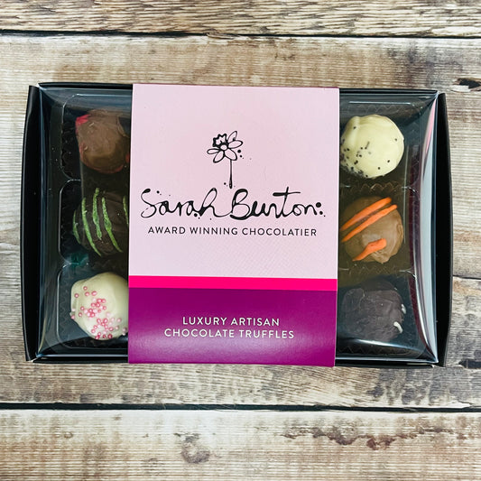 Handmade Artisan 12 Piece Box of Truffles