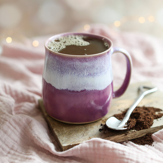 Glosters Handmade Heather Purple Mug