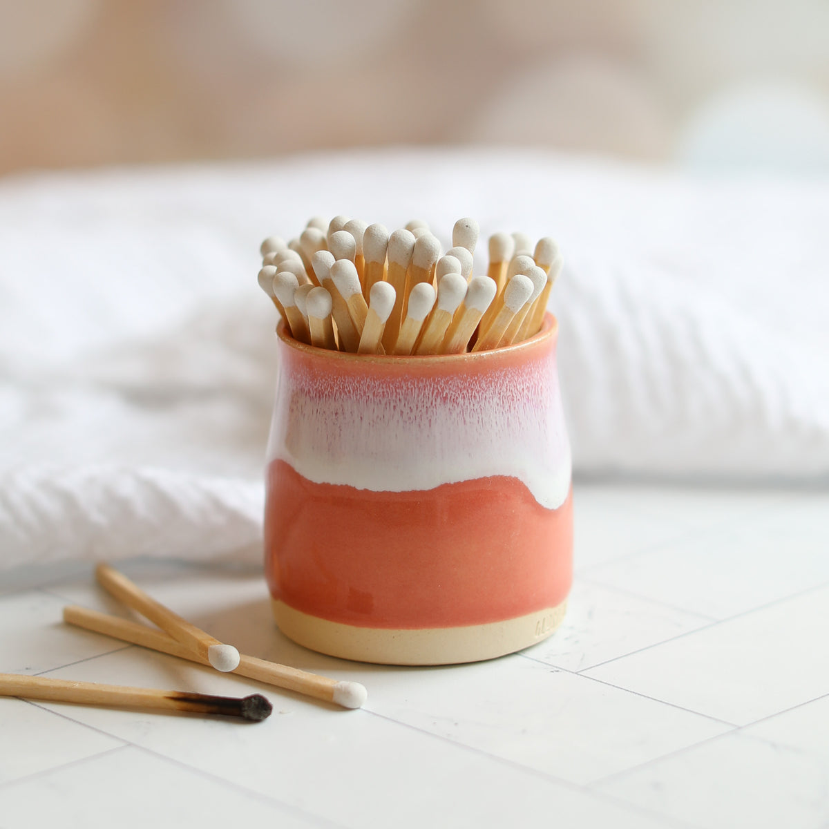 Handmade Coral Pot