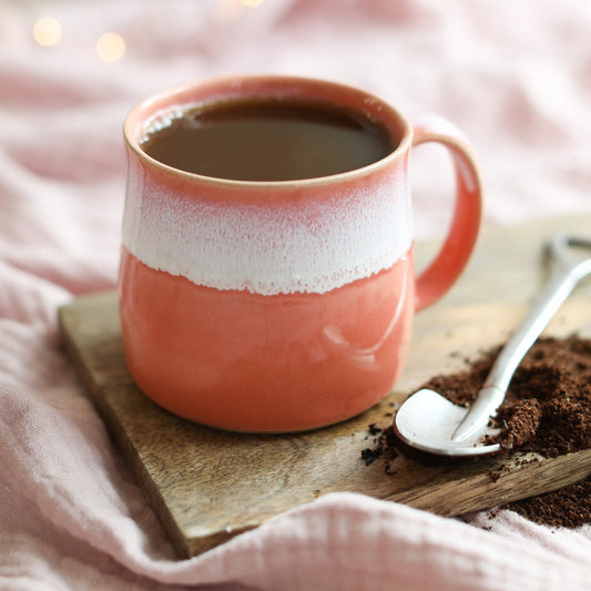 Glosters Handmade Coral Mug