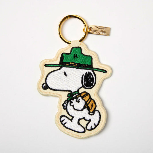 Magpie x Peanuts Bag Charm Camp Snoopy