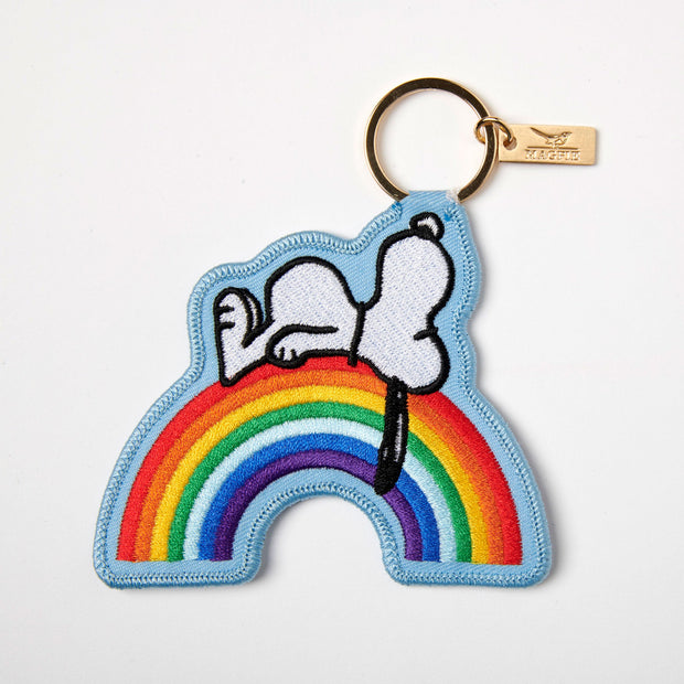 Magpie x Peanuts Bag Charm Rainbow