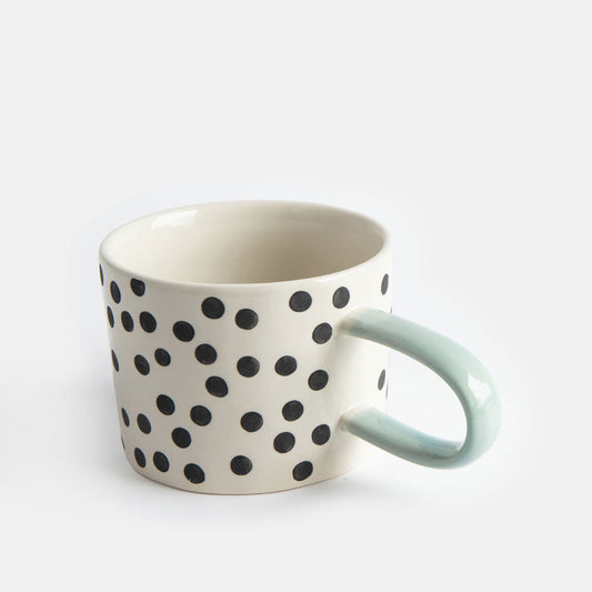 Mono Ditsy Spot Mug