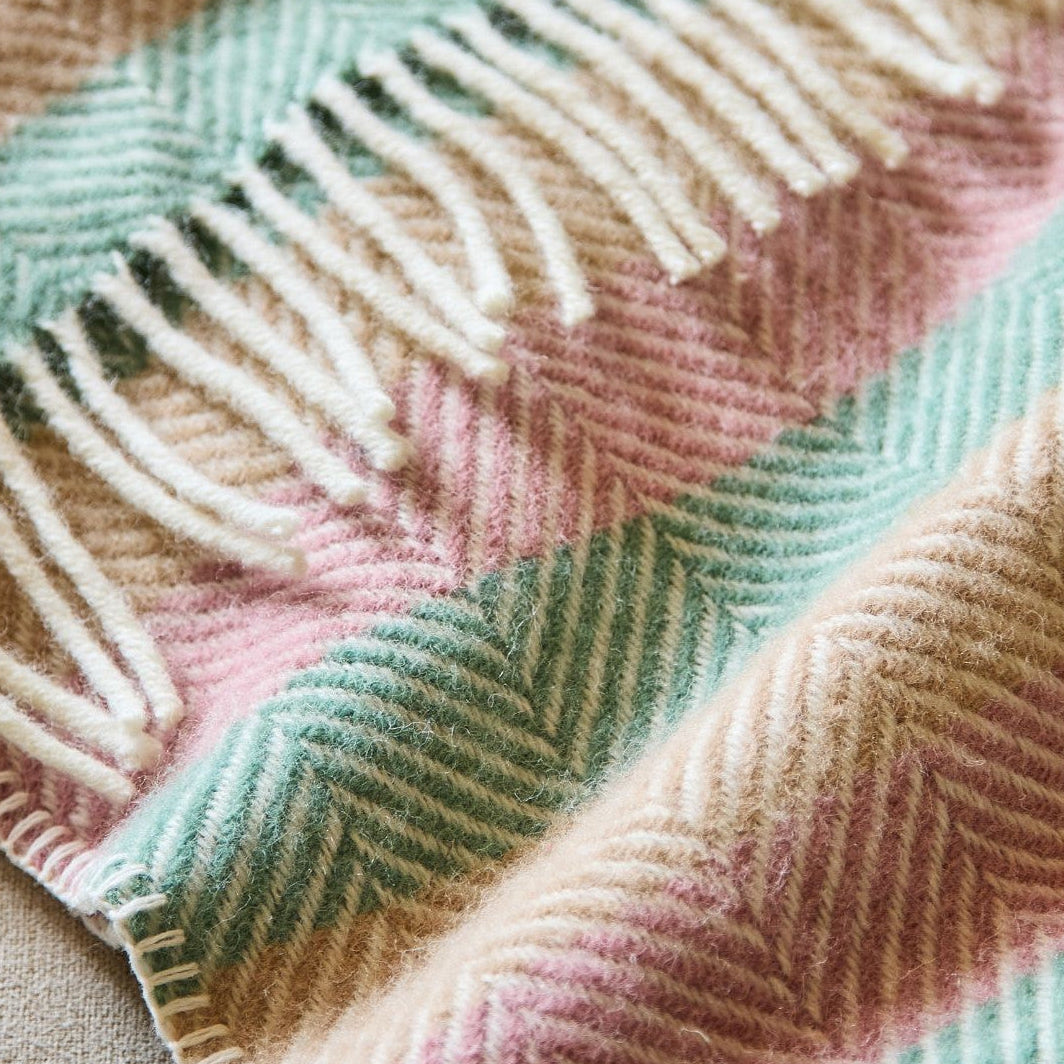 Summer Breeze Pram Blanket By Tweedmill