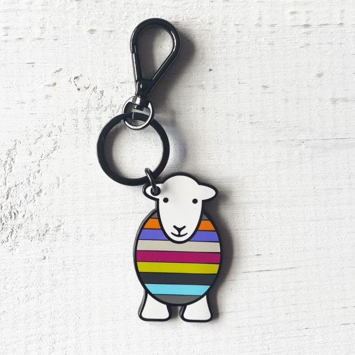 Herdy Yan Stripe Keyring