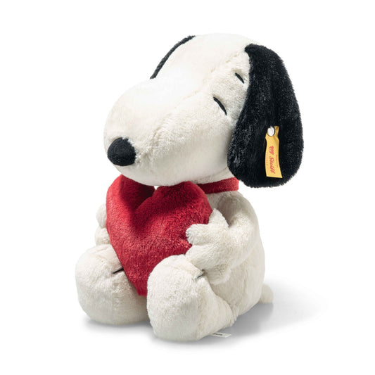 Snoopy Holding Love Heart By Steiff