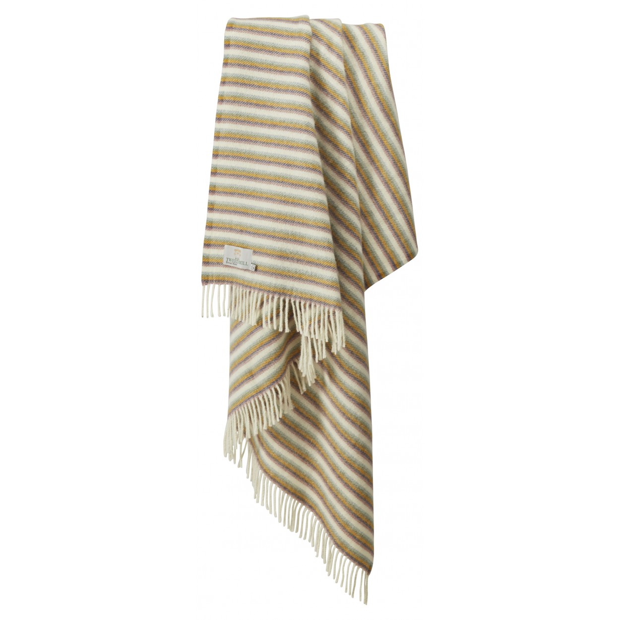 Sunset Stripe Throw by Tweedmill