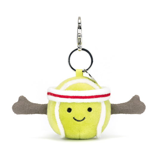 Amuseables Tennis Ball Bag Charm by Jellycat