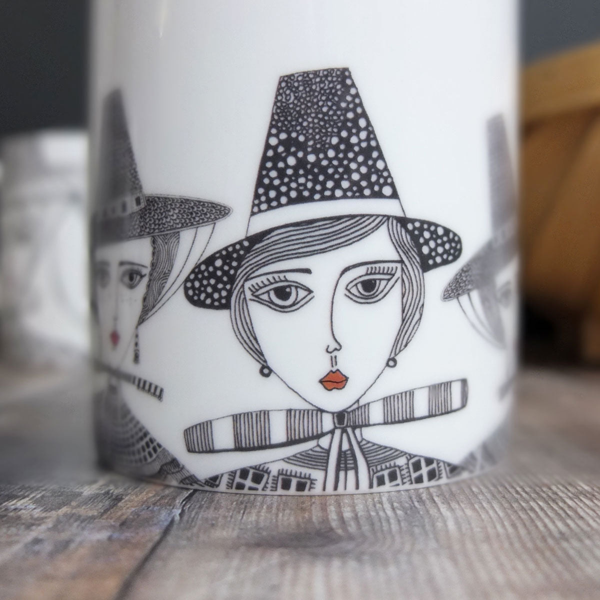 6 Welsh Ladies Welsh Art Mug
