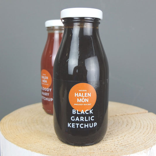 Black Garlic Ketchup by Halen Mon