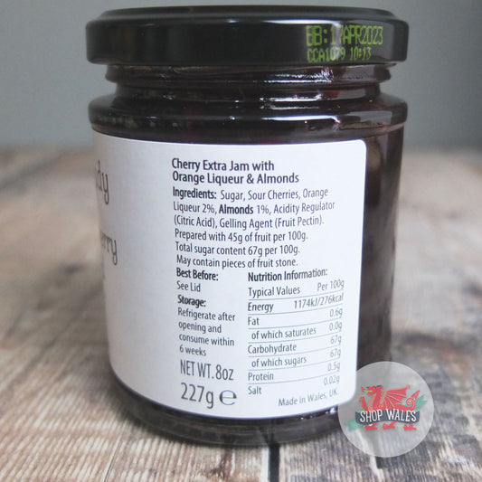 Boozy Cherry & Almond Preserve