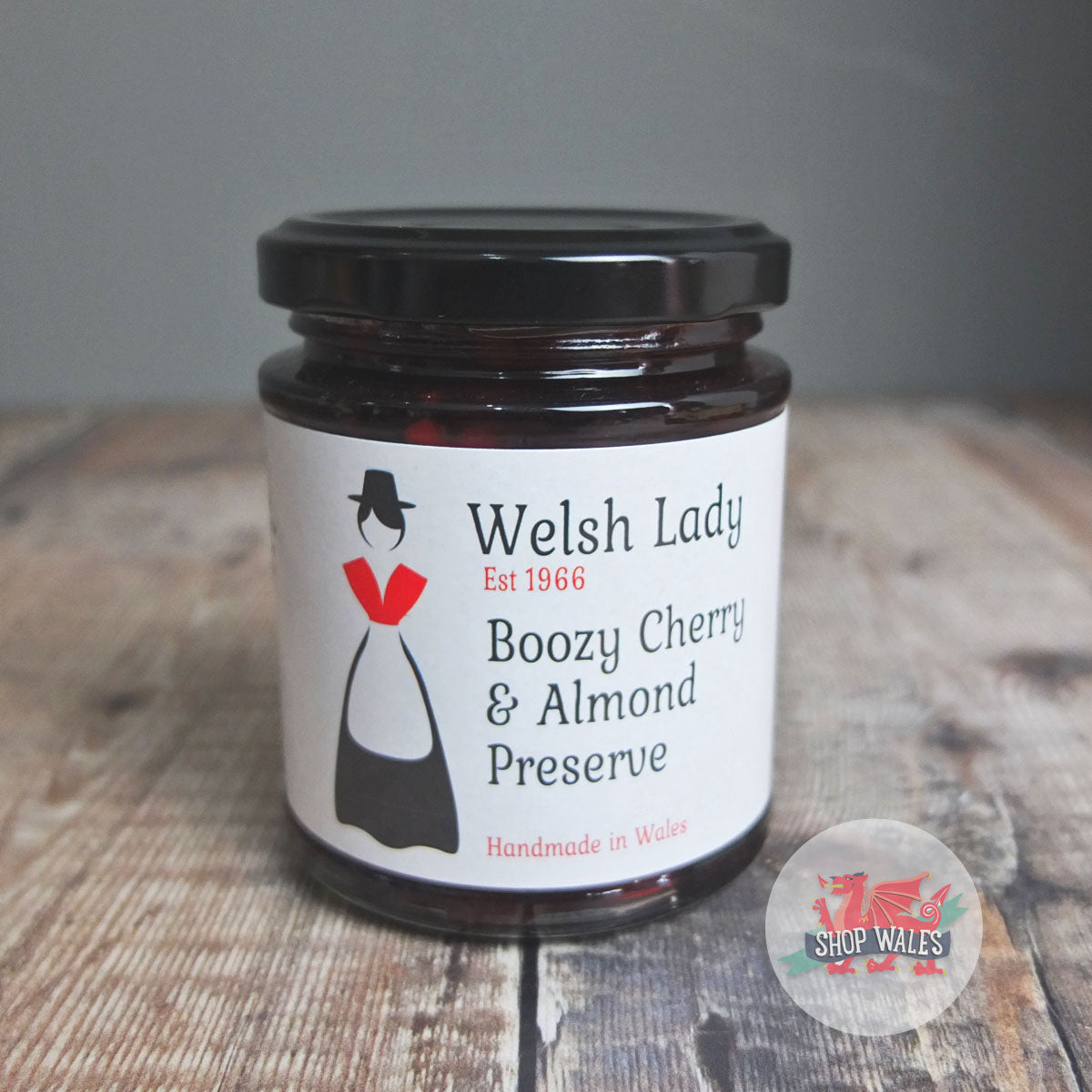 Boozy Cherry & Almond Preserve
