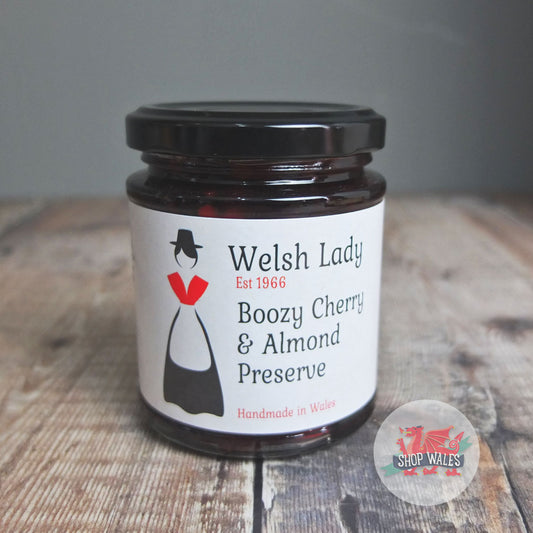 Boozy Cherry & Almond Preserve