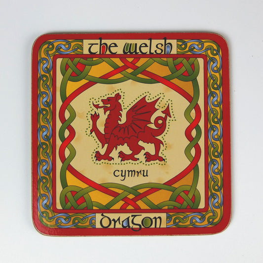 Celtic Weave Dragon Coaster