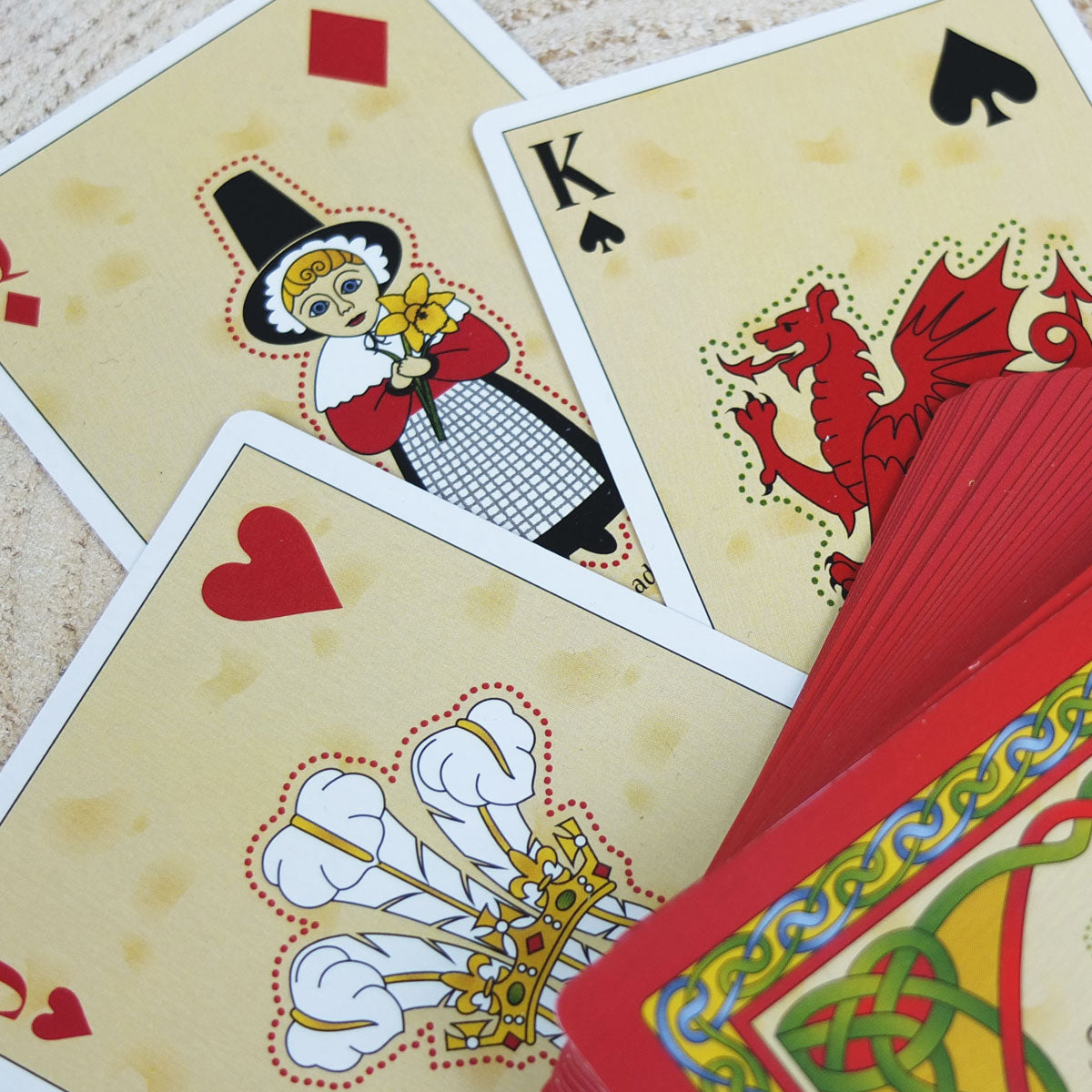 Celtic Weave Luxury Playing Cards