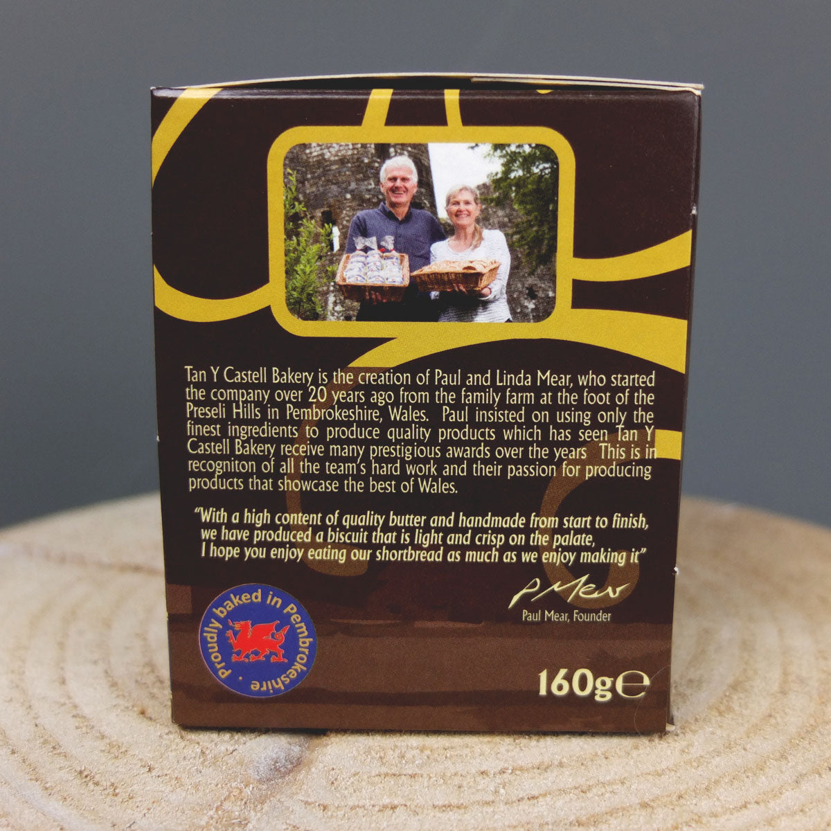 All Butter Welsh Choc Chip Shortbread - Box of 8