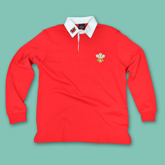 Classic Long Sleeve Welsh Rugby Shirt
