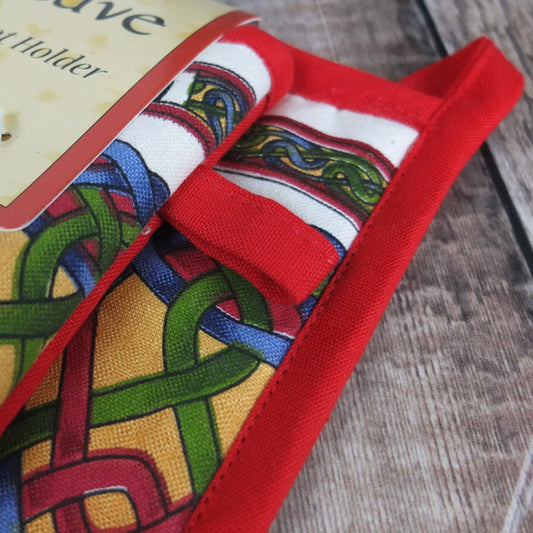 Welsh Weave Oven Glove Set