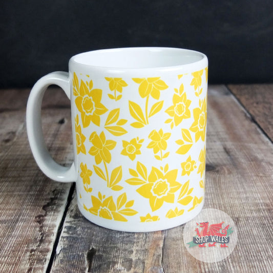 All Over Daffodil Mug