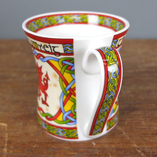 Welsh Weave Dragon Mug