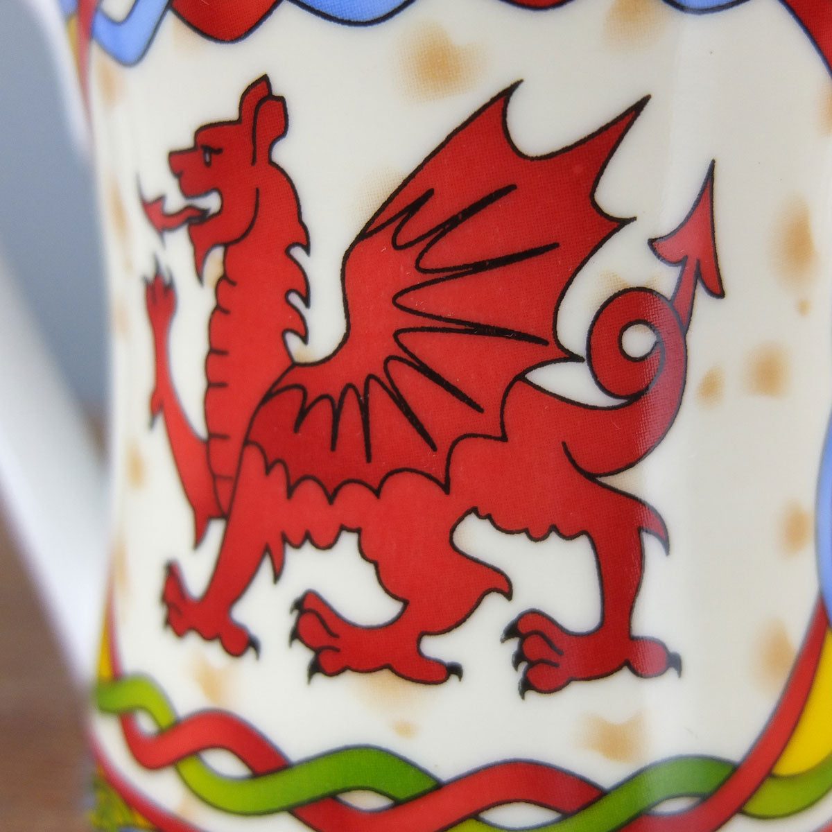 Welsh Weave Dragon Mug