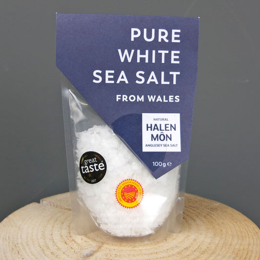 Pure White Sea Salt 100g by Halen Mon