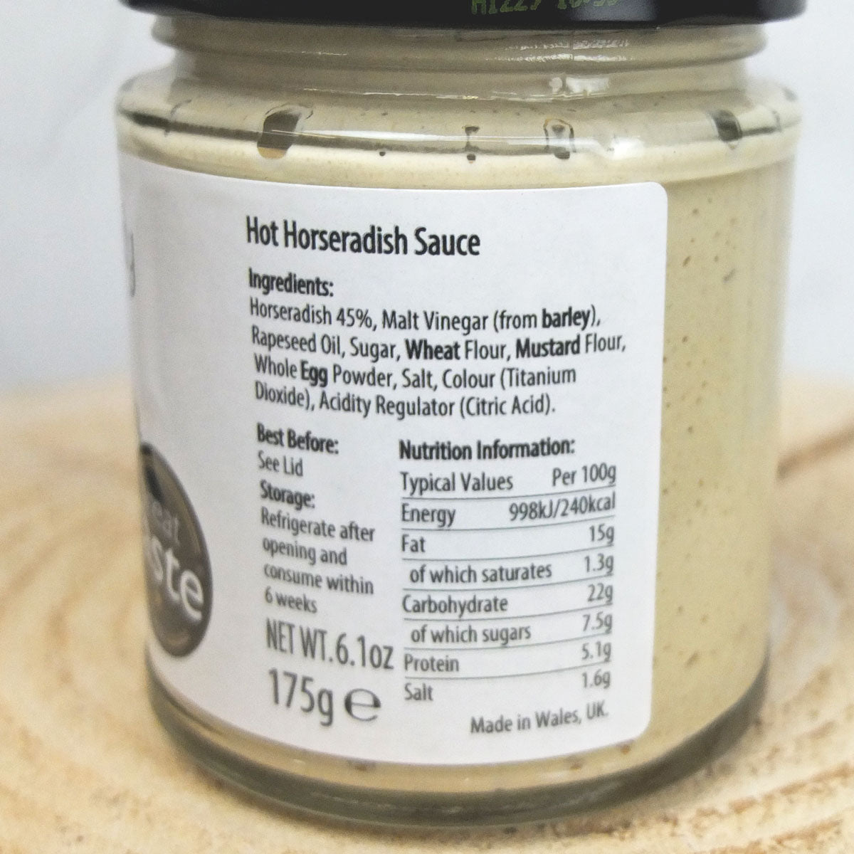 Horseradish Sauce by Welsh Lady Preserves