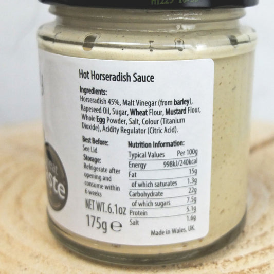 Horseradish Sauce by Welsh Lady Preserves