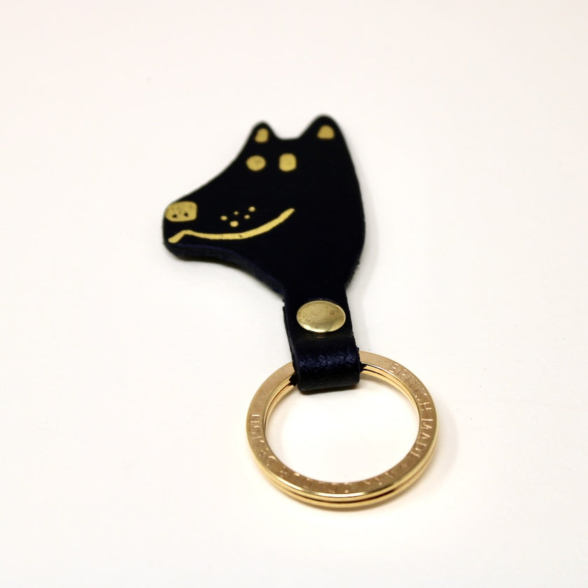 Black Dog Keyring