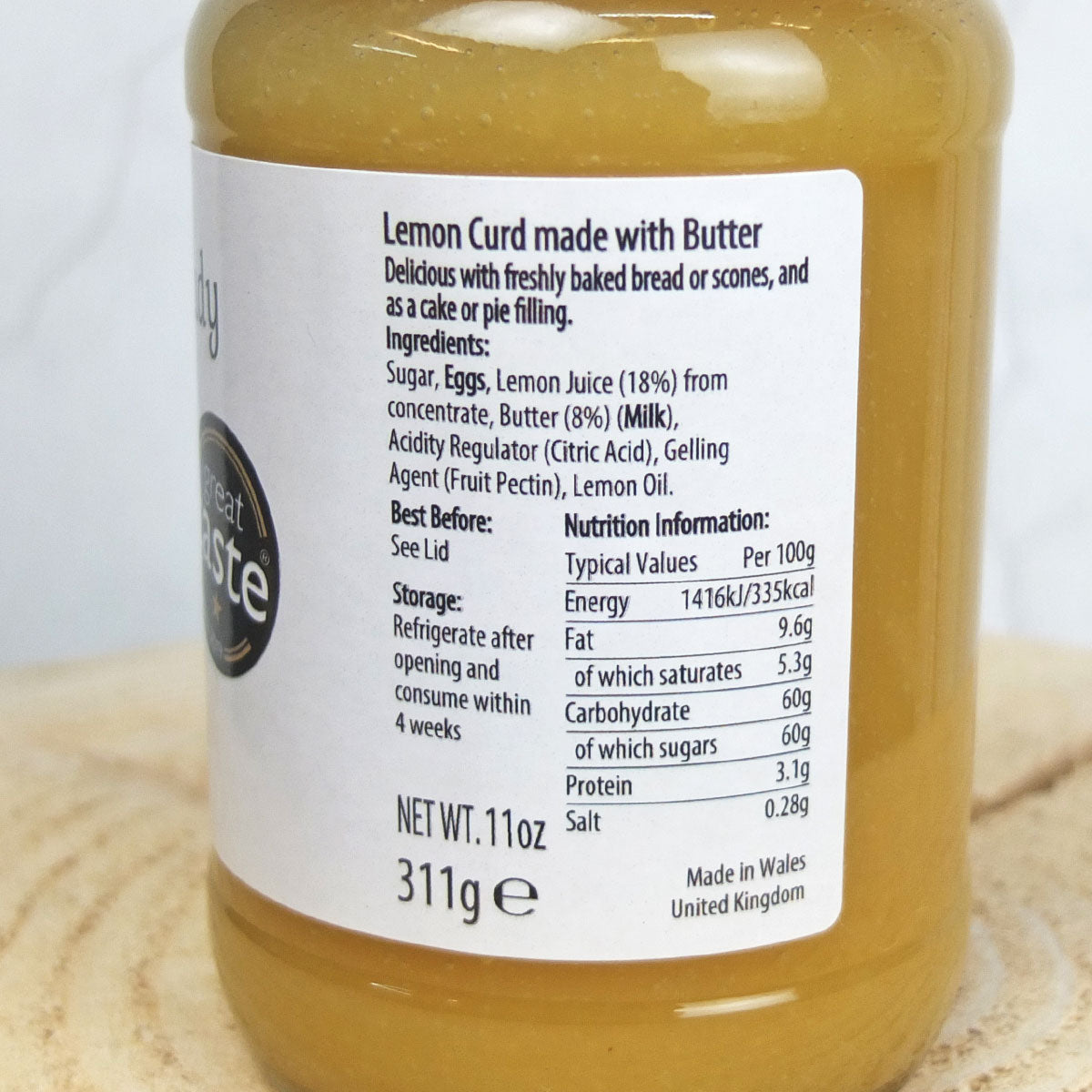 Lemon Curd by Welsh Lady Preserves