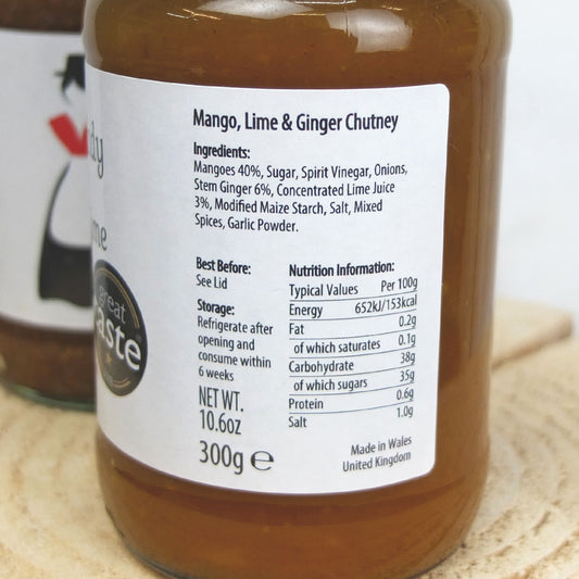 Mango, Ginger and Lime Chutney
