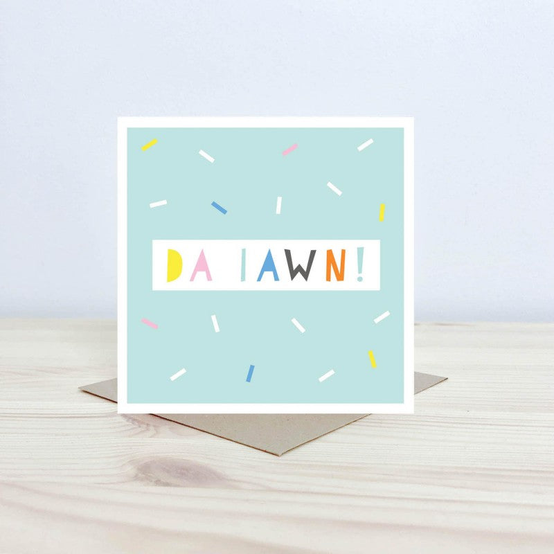 Mint Da Iawn! Card
