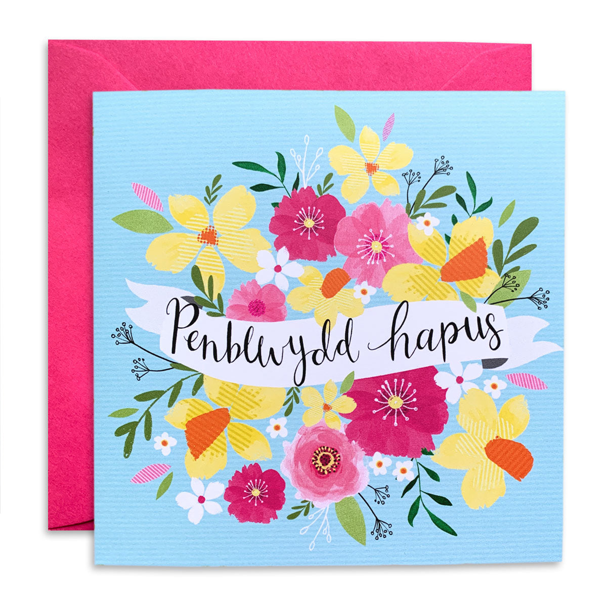 Penblwydd Hapus Card