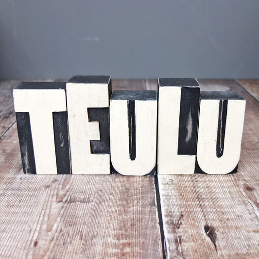 Teulu Letter Block