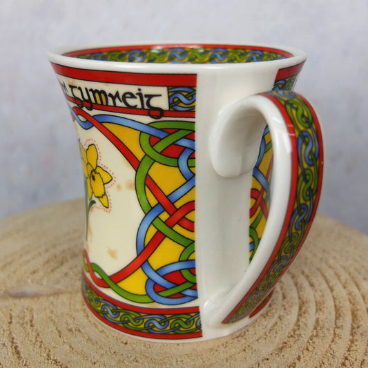 Welsh Daffodil Celtic Mug