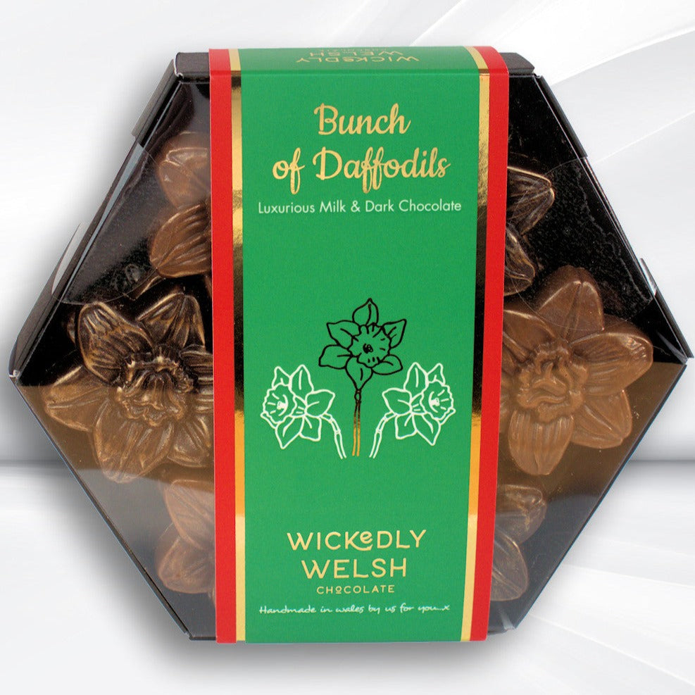 Bunch Of Daffodils Welsh Chocolate