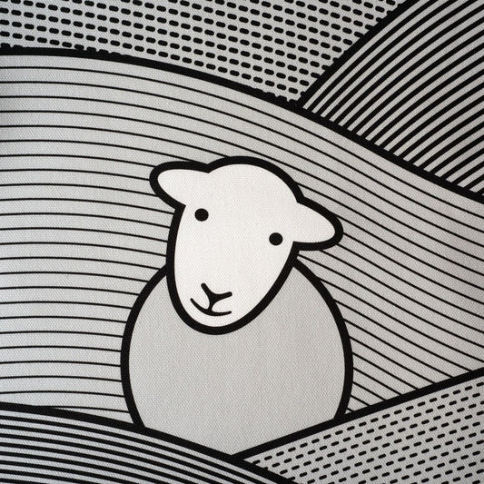 Herdy Lined Hills Tea Towel