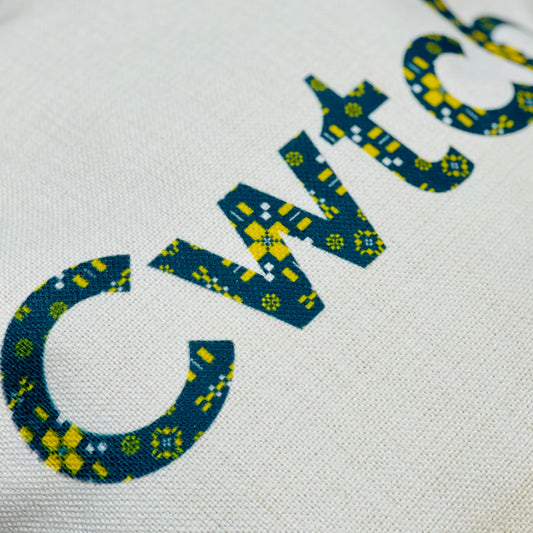 Tapestry Cwtch Cushion