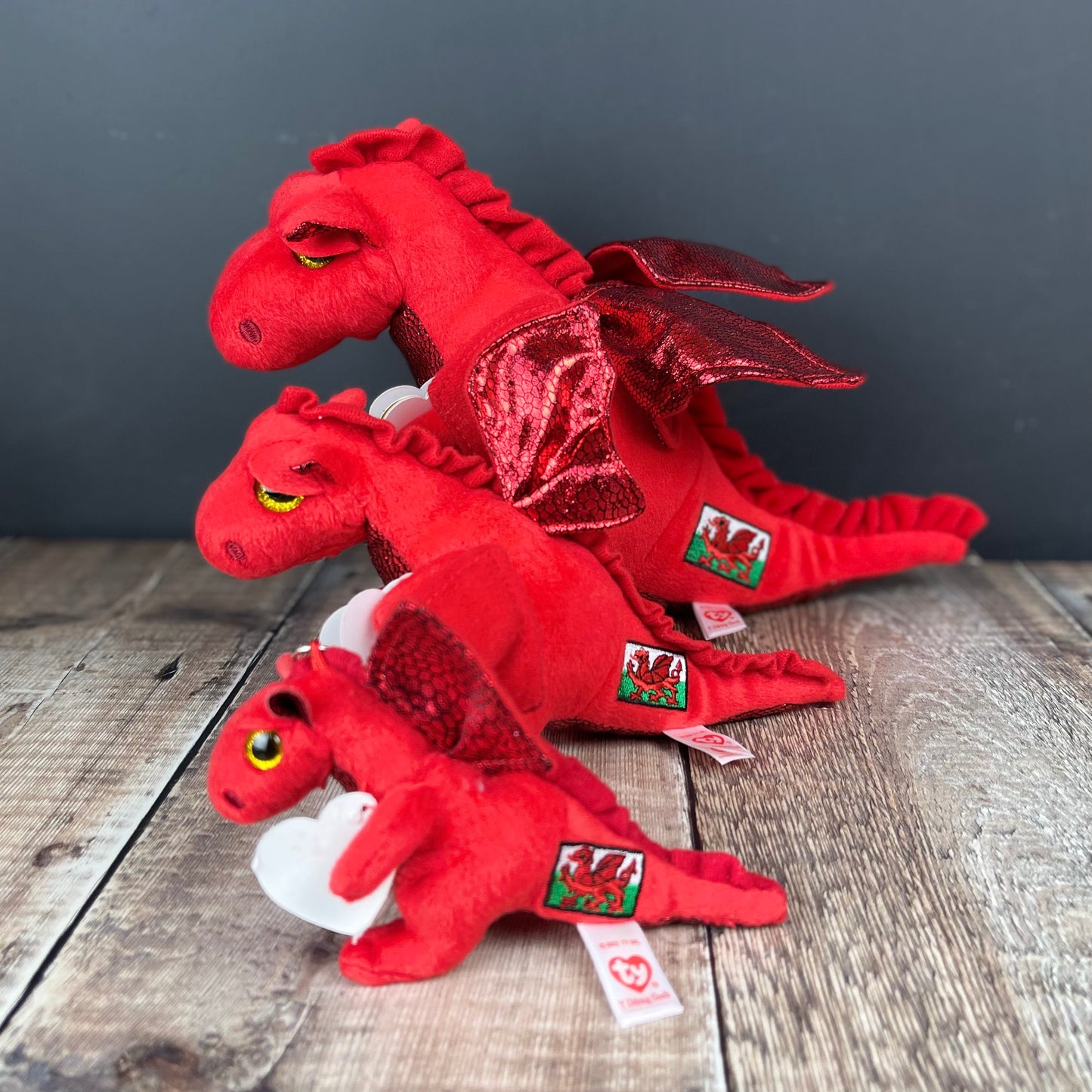 Welsh Dragon Charm by TY