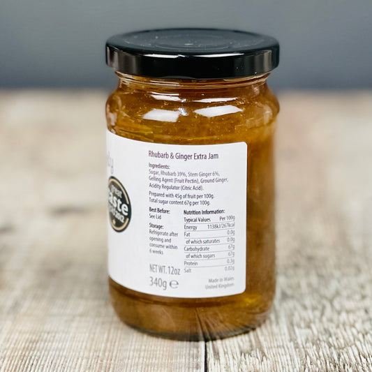 Rhubarb and Ginger Preserve by Welsh Lady Preserves