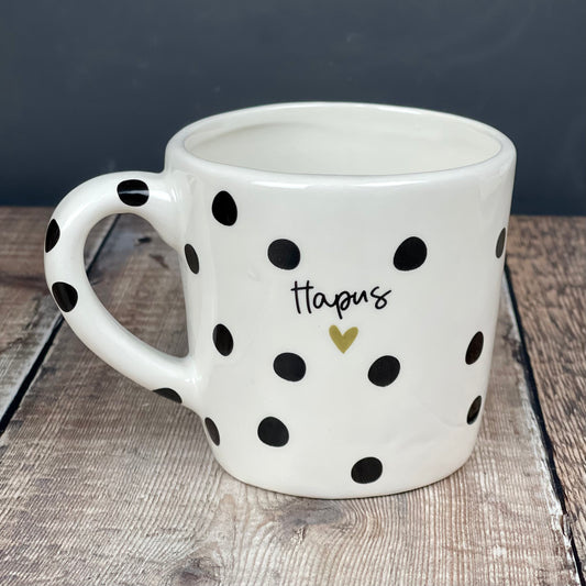Ceramic Wobbly Hapus Mug