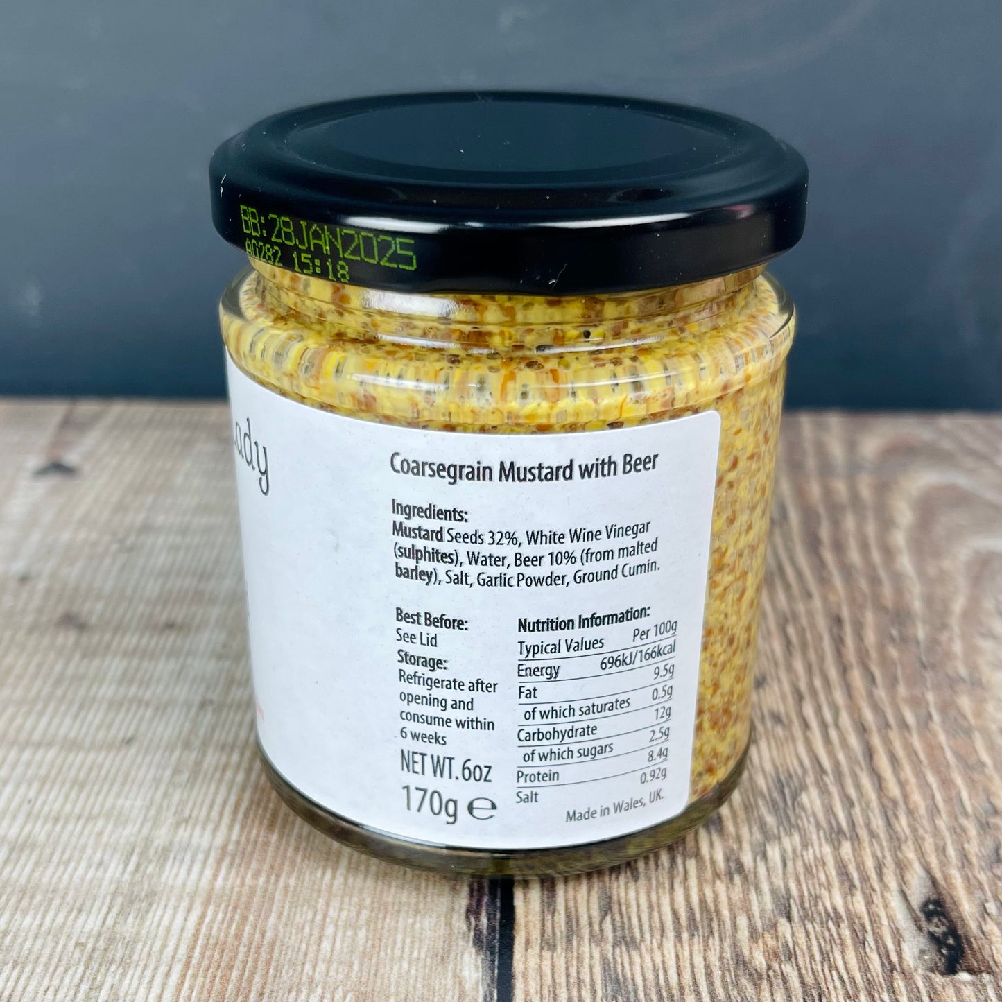 Beer Mustard by Welsh Lady Preserves