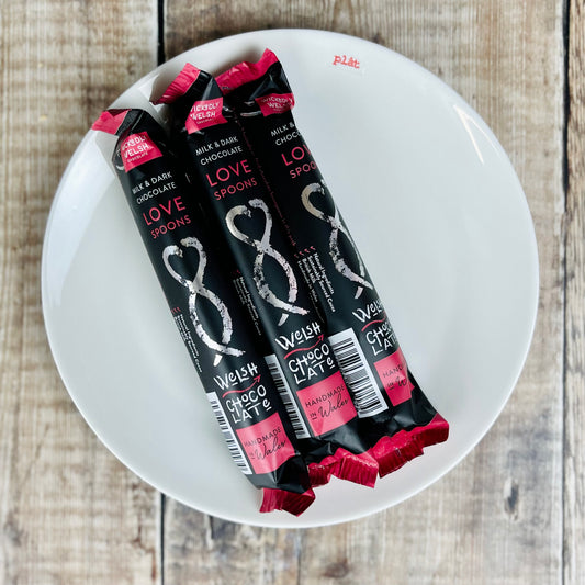 Mini Chocolate Lovespoons