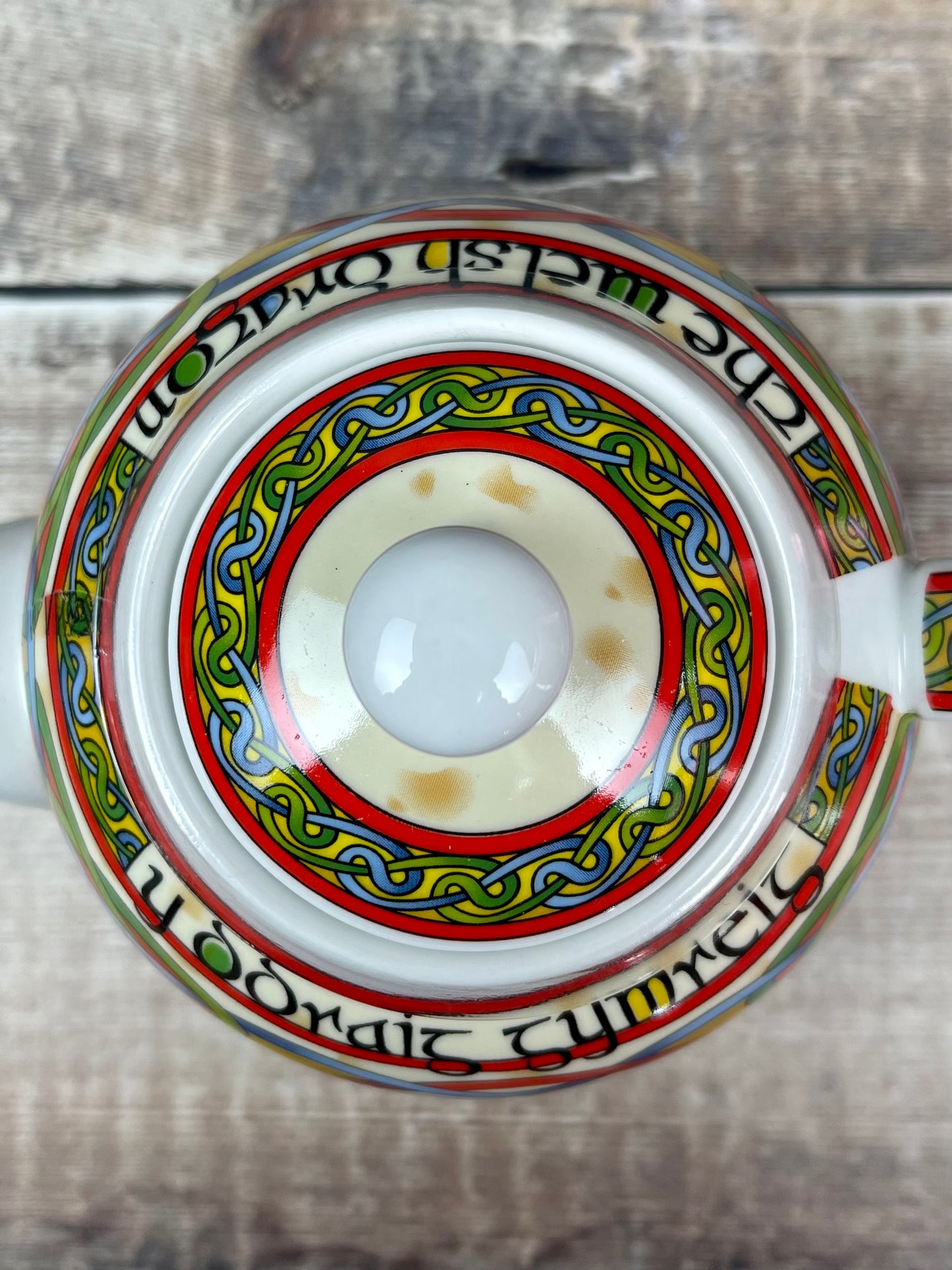 Celtic Welsh Weave Teapot