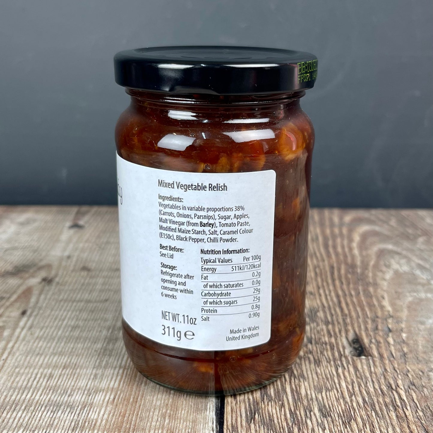 Farmer Jones Relish by Welsh Lady Preserves